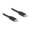 Cable USB DeLOCK 90369 USB 2.0 0.75 m USB C negro