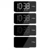 Radio-reloj digital LED GreenBlue GB172 con sintonizador FM, proyector, termómetro, alimentación USB 5V y CR2032
