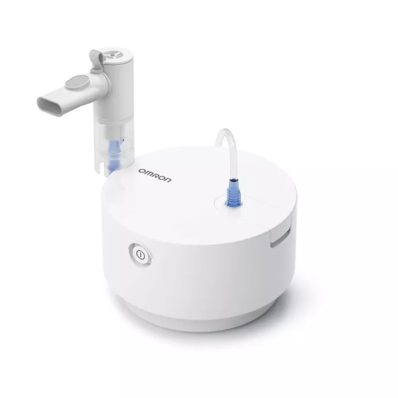 Omron C28P NE-C105-E nebulizador, 2,65 µm MMAD, 0,5 ml/min, blanco