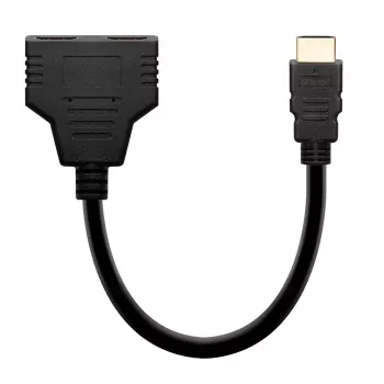 Divisor de vídeo HDMI Savio AK-77 60Hz Negro