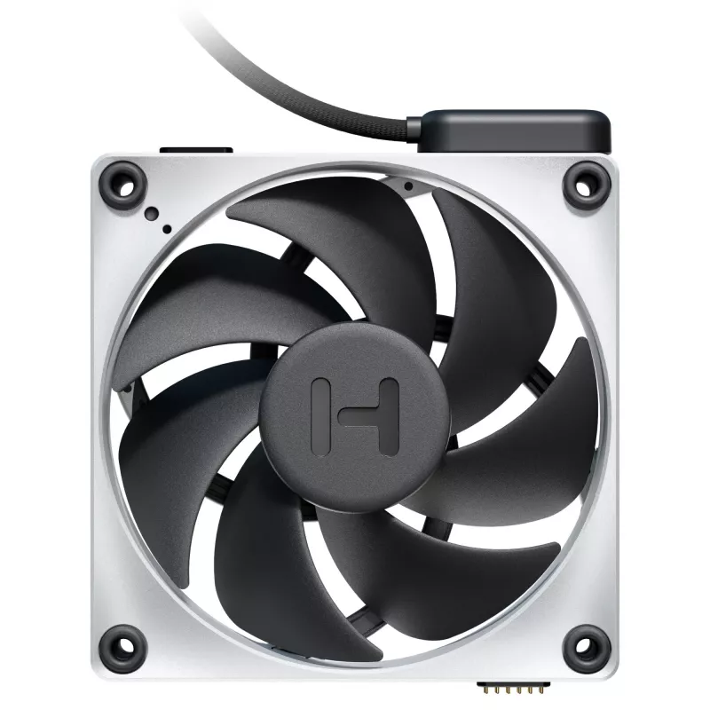 HYTE THICC FP12 Ventilador de caja de 120 mm paquete de 3 unidades blanco