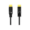 LogiLink CHA0025 Cable HDMI 25 m HDMI Type-A (estándar) Negro