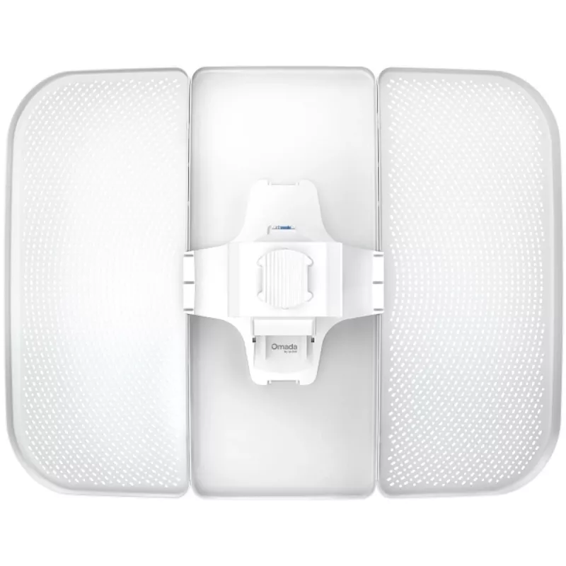 Puente de red TP-LINK Beam Bridge 5 UR KIT, 5 GHz banda única, Wi‑Fi 5 (802.11ac), Gigabit Ethernet, antena externa, alcance máx. 15000 m, blanco