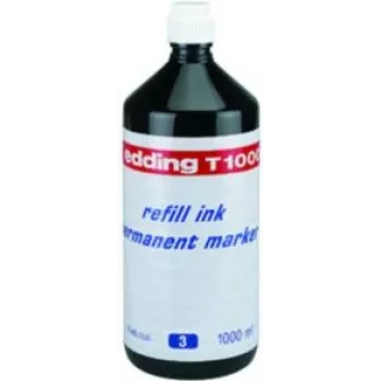 Tinta de recarga para rotulador Edding T 1000 azul 1000 ml