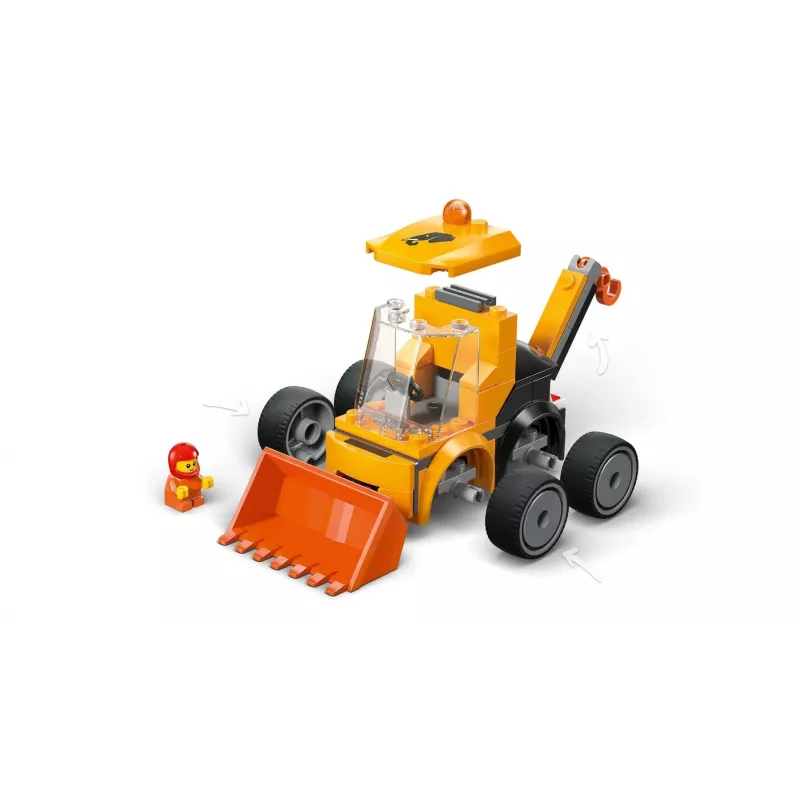 LEGO CITY 60483 Vehículos - Pala cargadora