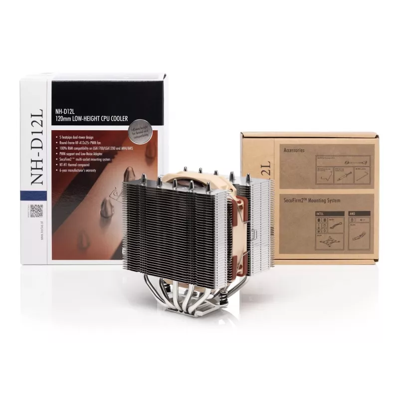 Refrigerador de CPU Noctua NH-D12L - 120mm