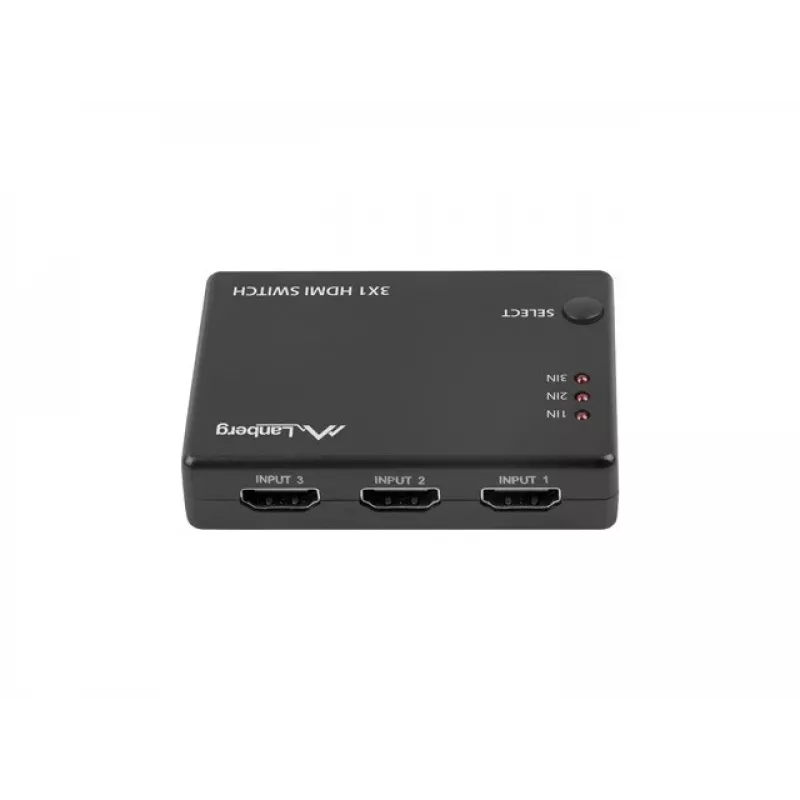 LANBERG CONMUTADOR DE VÍDEO 3X HDMI + PUERTO MICRO USB