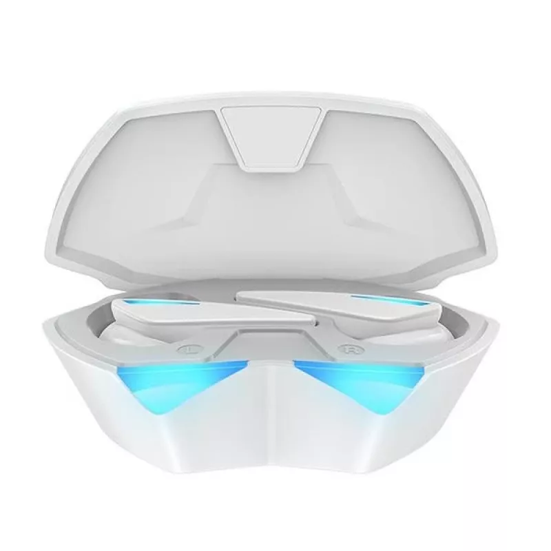 Auriculares Awei T23 inalámbricos Bluetooth 5.3 USB resistentes al agua blancos