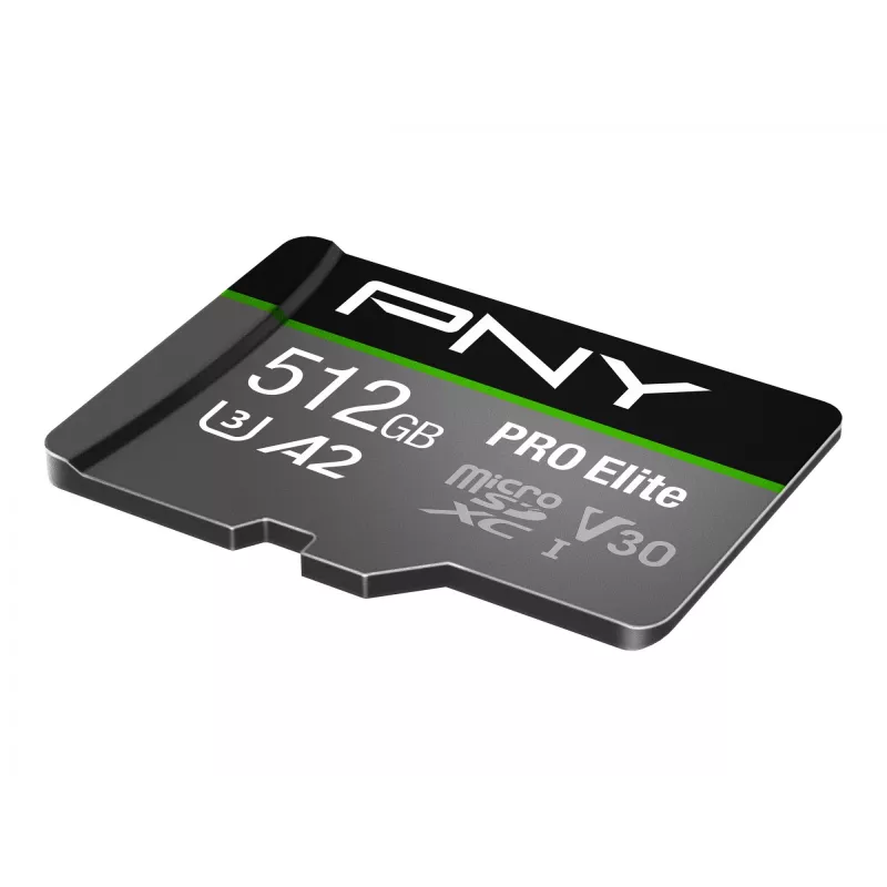 Memoria flash PNY 512GB microSDXC Class 10 P-SDUX512U3100PRO-GE