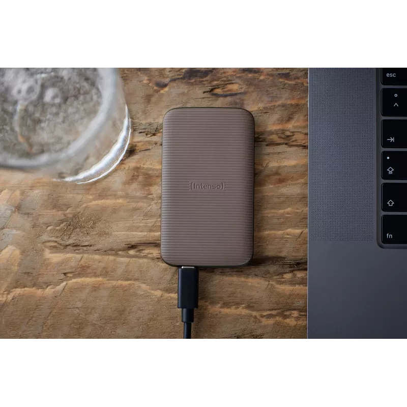 Unidad SSD Intenso 1 TB Externo USB Type-C 3.2 Gen 2 Marrón