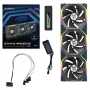 Lian Li UNI FAN SL-INF Wireless 120mm Reverse Blade ARGB ventilador de caja pack de 3 negro