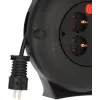 Brennenstuhl 1093900, 10 m, Interior, IP20, Resistente a los golpes, Protección contra sobrecalentamiento, Plástico, Policloruro de vinilo (PVC), Negro