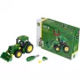 Set de vehículos Theo Klein 3903 tractor de juguete pista de juego 3 años negro verde amarillo
