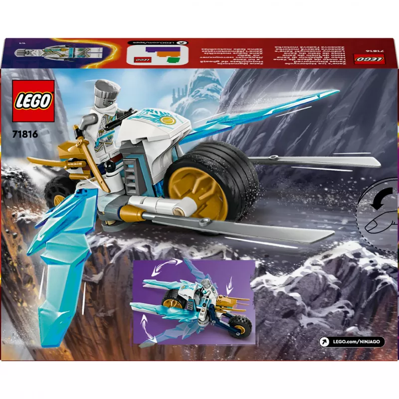 LEGO NINJAGO 71816 Moto de Hielo de Zane