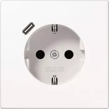 Toma Schuko con USB LS1520-18CWW Type-C (LS1520-18CWW)