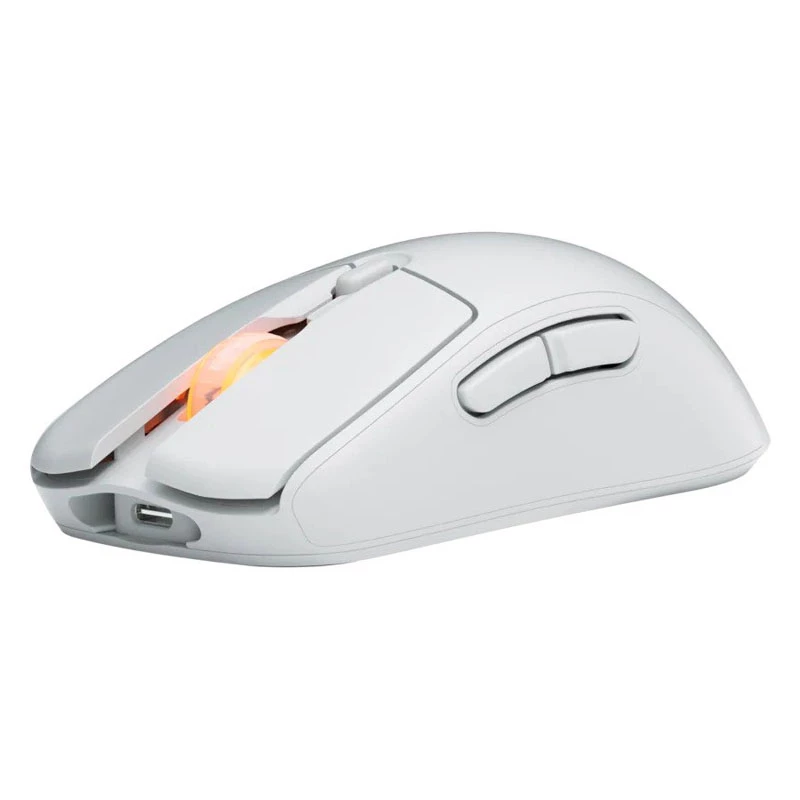 Ratón gaming inalámbrico Triton Fnatic Bolt – Blanco