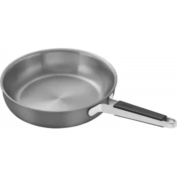 Sartén ZWILLING PURE inducción, plana, 28 cm, gris