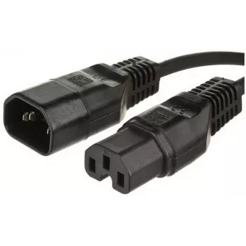 Microconnect PE011410 Cable de alimentación negro 1 m conector hembra C14 conector hembra C15