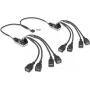 Hub USB DELOCK 61072 — hub USB 2.0 de 8 puertos, alimentado por bus