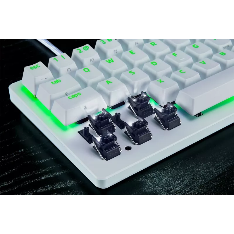 Razer Huntsman V3 Pro Mini teclado gaming con cable, 60 %, Analog Optical Gen-2, US, negro