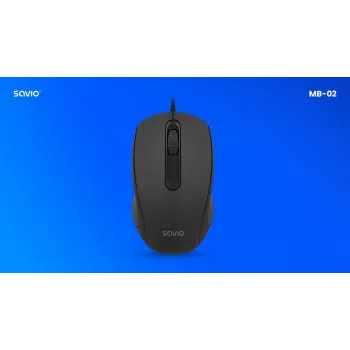 Ratón con cable MB-02 SAVIO
