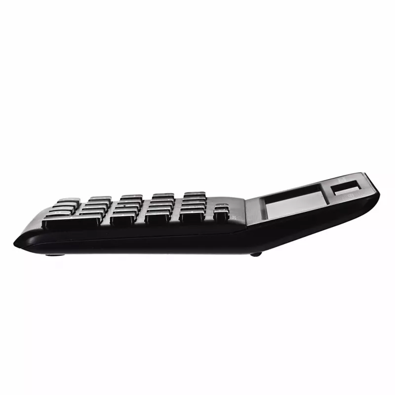 Casio MS-8F calculadora de sobremesa básica, de 8 dígitos, a pilas/solar, negra