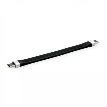 ROLINE 11.02.9054 cable USB 0,11 m USB 3.2 Gen 2 (3.1 Gen 2) USB C negro (11.02.9054)