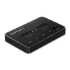Qoltec 50310 Base de acoplamiento 2x SSD M.2 SATA NGFF USB Type-C