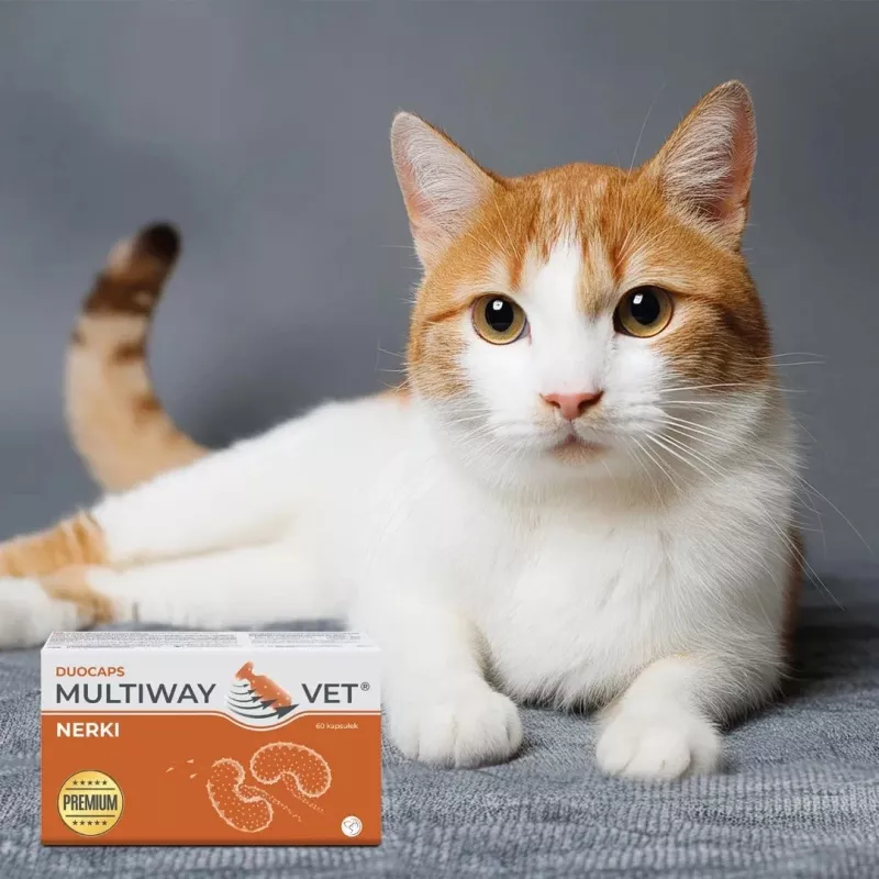 JM Sante Multiway Vet Duocaps Kidneys cápsulas twist-off para perros y gatos, 60 uds.