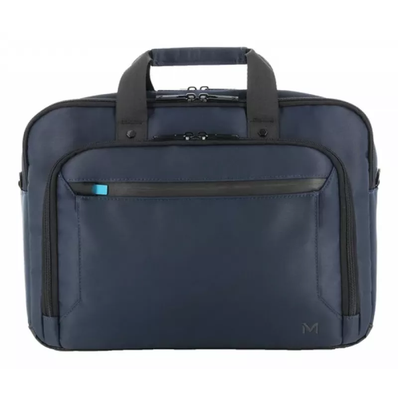 Mobilis Executive 4 Twice - Funda para portátil - carga superior, 40 % de material reciclado - 35.6 cm - 11 - 14 - Azul marino, Negro (005040)