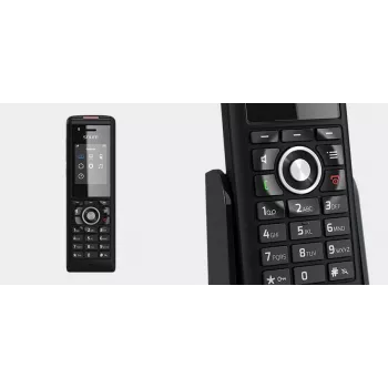 Teléfono inalámbrico Snom M85 identificación de llamadas Negro