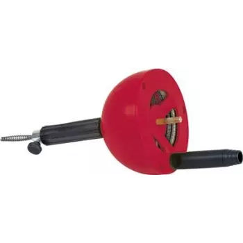 Espiral de limpieza de tuberías Rothenberger 072990E manual y eléctrica, espiral Ø 6 mm, longitud 4,5 m