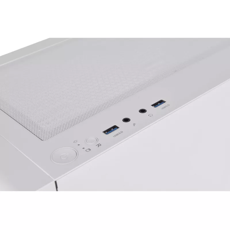 Caja PC semitorre Thermaltake S200 TG Tempered Glass ARGB Snow Edition