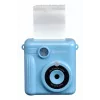 Denver KPC-1363BU Cámara de impresión instantánea infantil Dino con impresora térmica, 20 MP, azul