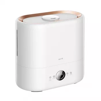 Humidificador Deerma ST636W, depósito 4,5 L, 28 W, dorado/blanco, 277×156×270 mm