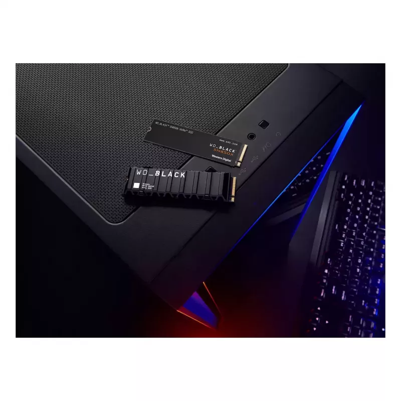 WD_Black SN850X NVMe SSD WDBB9G0010BNC - SSD - 1 TB - interno - M.2 2280 - PCIe 4.0 (NVMe) - negro