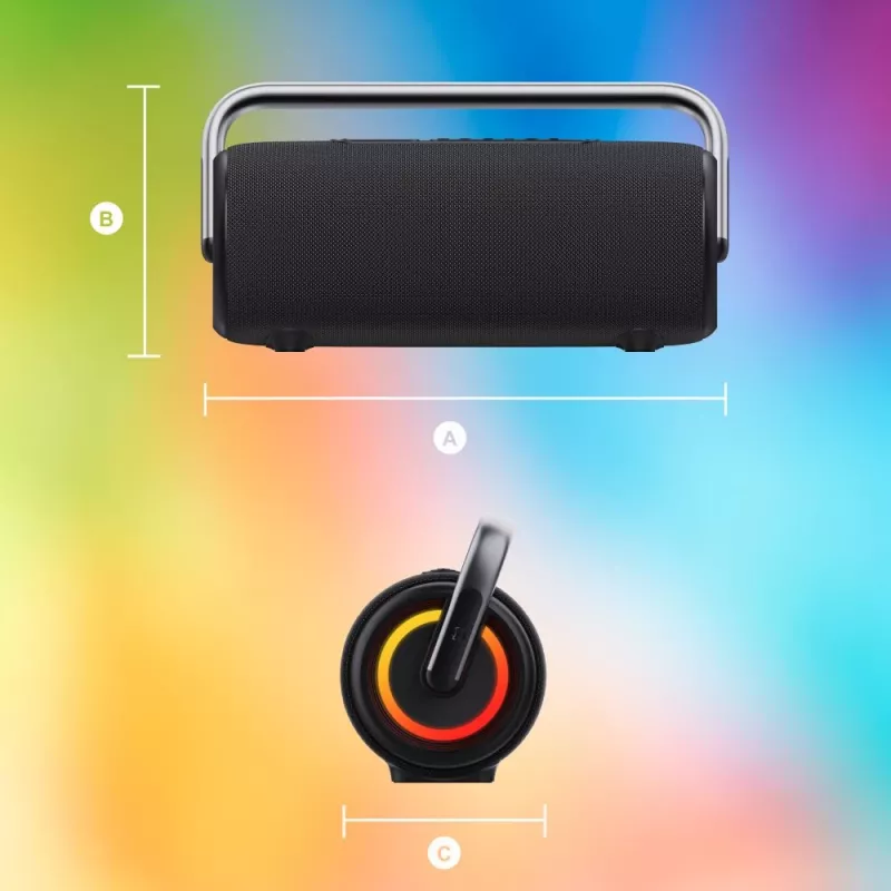 Altavoz portátil Manta SPK530-BK, negro