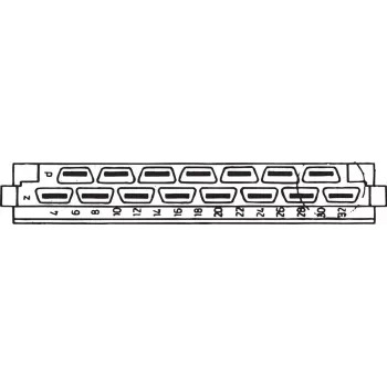 Conector SCHROFF H 15 F - Female Header H15F (69001733)