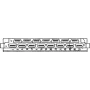 Conector SCHROFF H 15 F - Female Header H15F (69001733)