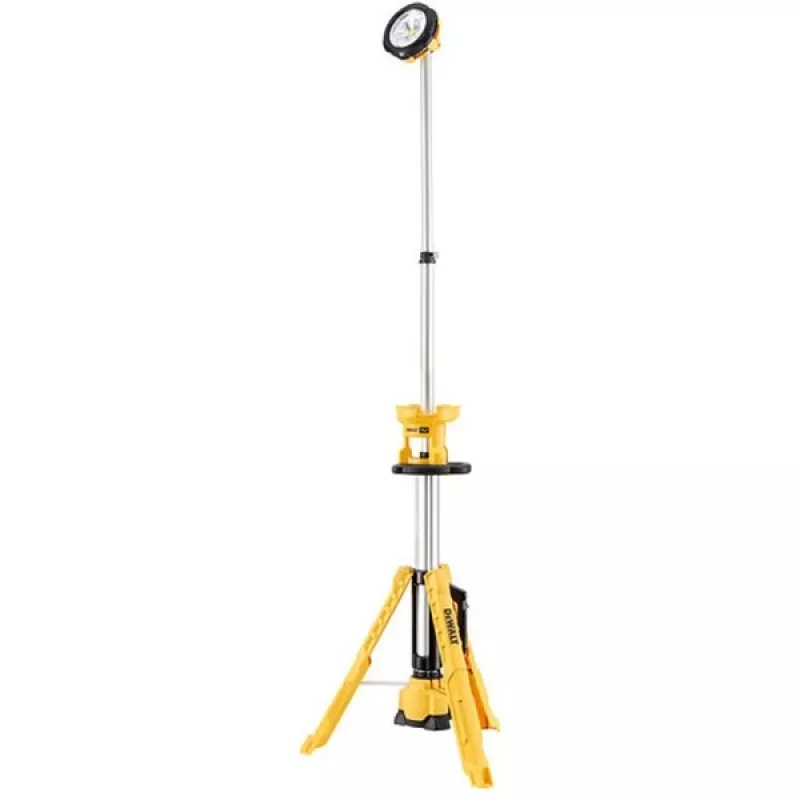 Lámpara de trabajo autónoma DeWalt DCL079-XJ LED 3000 lm, portátil, negro/amarillo, a batería, 11 h de autonomía