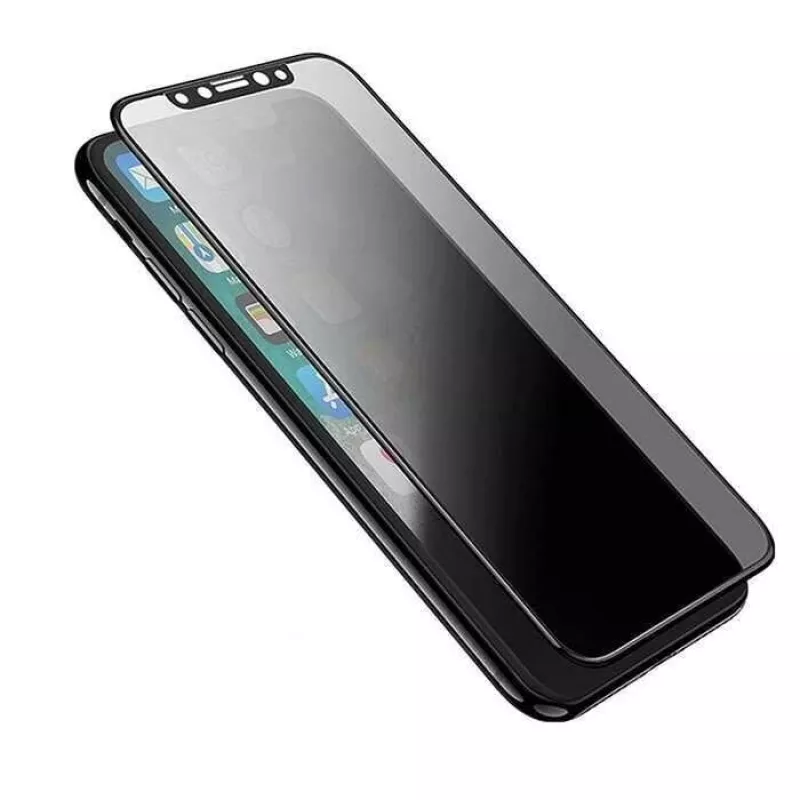 Protector de pantalla de cristal templado Devia Real Series para iPhone XS Max 3D Full Screen negro