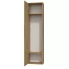 Top E Shop DUO SZAFKA ARTISAN armario de dormitorio, 2 estantes, 1 puerta, roble