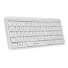 Teclado inalámbrico Tellur TLL491241 Mini blanco — diseño compacto, conexión inalámbrica