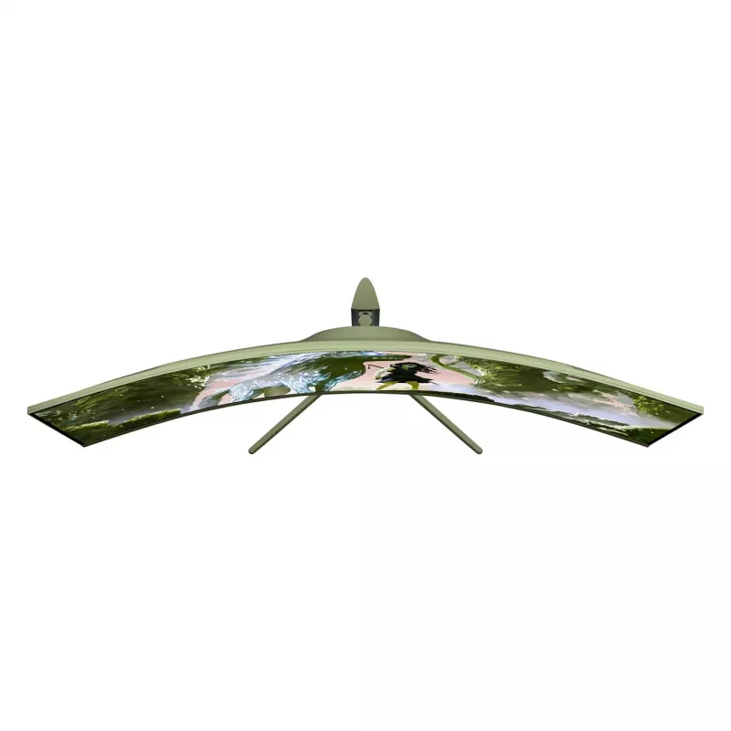 Monitor de ordenador curvo Arozzi Nova 49 pulgadas (124,5 cm) Dual QHD 5120×1440 LED VA, 4 ms, Verde