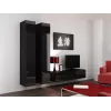 Armario cerrado Cama VIGO '180' 180/40/30 negro/negro brillo