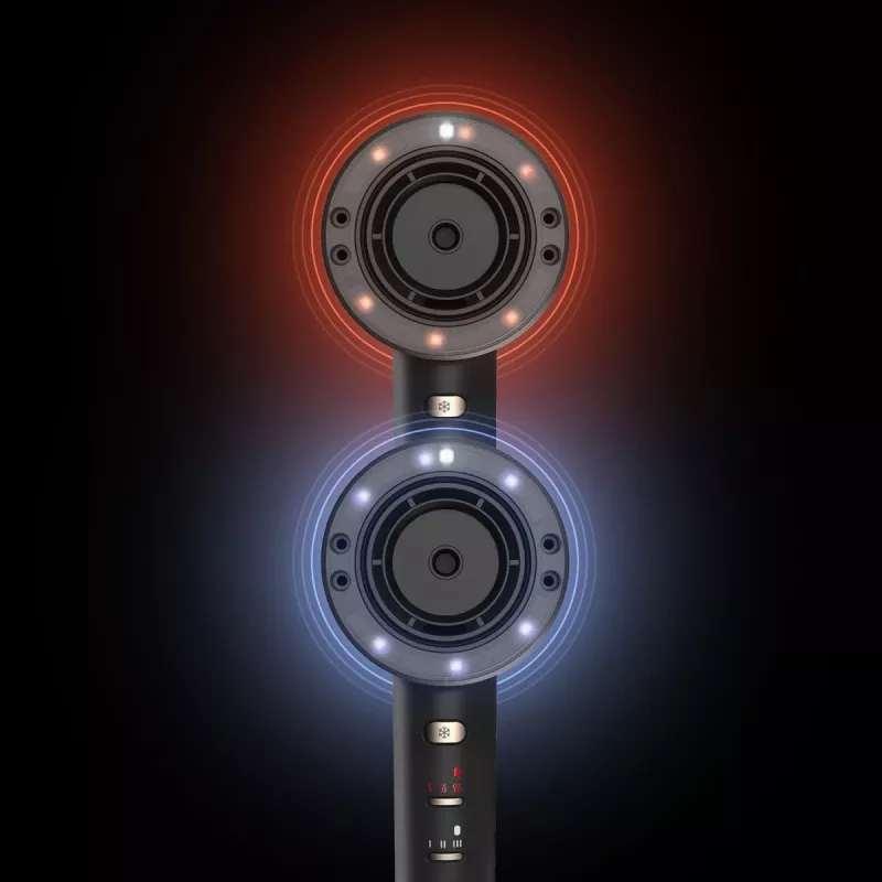 Secador de pelo Revamp DR-7250-EU, tecnología de infrarrojos e iones, modelo UE