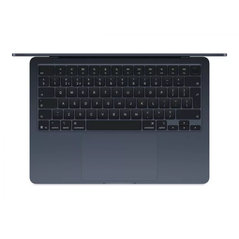 Apple MacBook Air 13 (2025), 24 GB, 512 GB, M4 (10-CPU/10-GPU), Midnight, fuente de alimentación dual USB-C de 35W, alemán, MC6C4D/A