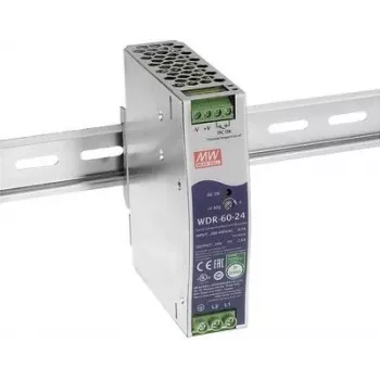 Fuente de alimentación y convertidor de tensión MEAN WELL WDR-60-12 60 W (WDR-60-12)