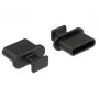 Tapa protectora para conector hembra DeLOCK 64013 USB Type-C negro