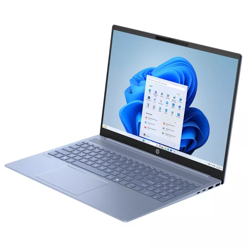 HP OmniBook 5 AI 16 2K Core Ultra 5 225U 16GB/512GB SSD Win11 Home - Azul cielo - 16-af1454ng - Distribución de teclado posiblemente alemán